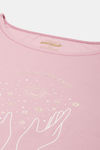 Enamor Relaxed Fitted Top - Mauve Love Magic Graphic — thumbnail 6